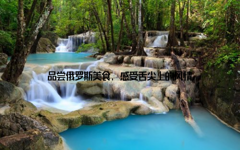 品尝俄罗斯美食, 感受舌尖上的风情