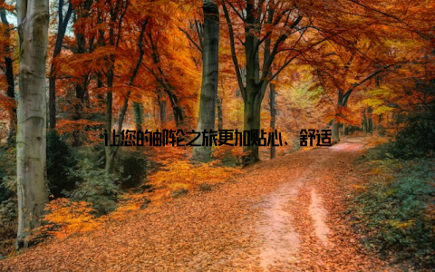 让您的邮轮之旅更加贴心、舒适